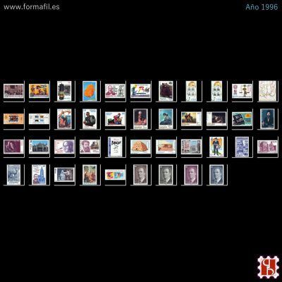 Sellos de España Año 1996