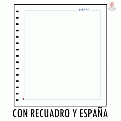 Hojas de Álbum en Blanco Título España