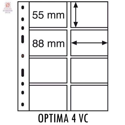 Hojas Transparentes para Tarjetas de Teléfono/Visita Óptima
