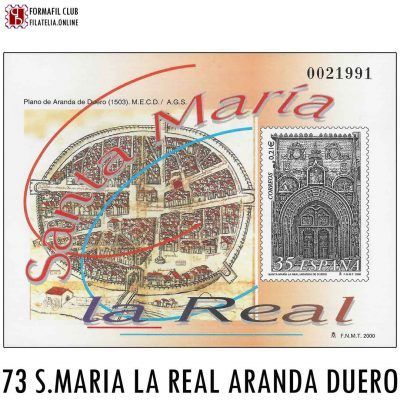Prueba Oficial 73 - Iglesia Santa María la Real, Aranda de Duero - Año 2000