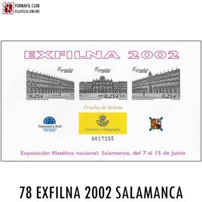 Prueba Oficial 78 - EXFILNA 2002 Salamanca - Año 2002