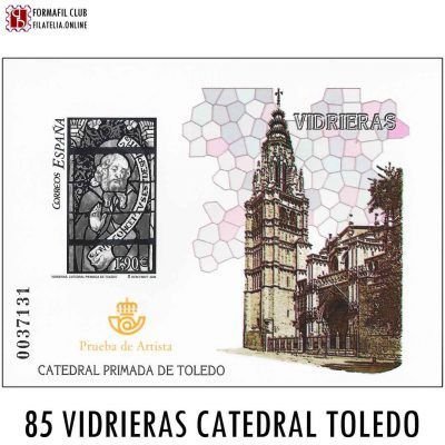 Prueba Oficial 85 - Vidrieras de la Catedral de Toledo - Año 2004