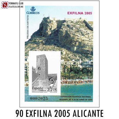 Prueba Oficial 90 – EXFILNA 2005 Alicante – Año 2005