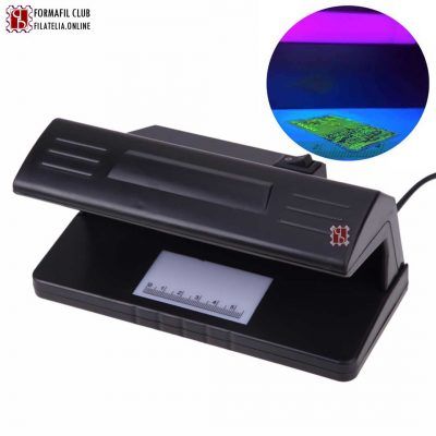 Lampara ultravioleta de mesa para billetes y sellos