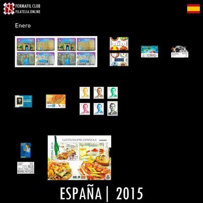 sellos españa 2015