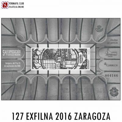 Prueba Oficial 127 - EXFILNA 2016 Zaragoza - Año 2016