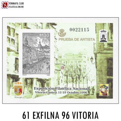Prueba Oficial 61 - EXFILNA 96 Vitoria - Año 1996