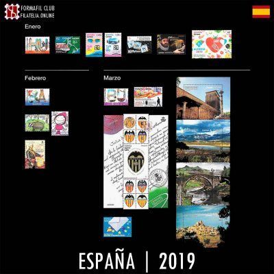 sellos españa 2019
