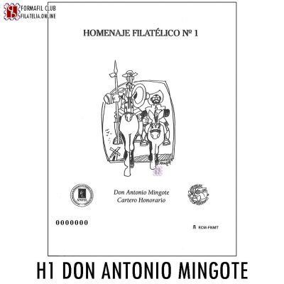 Homenaje Filatélico 1 - Don Antonio Mingote - Año 2005