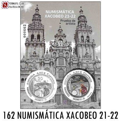 Prueba Oficial 162 - Numismática. Xacobeo 21-22 - Año 2022